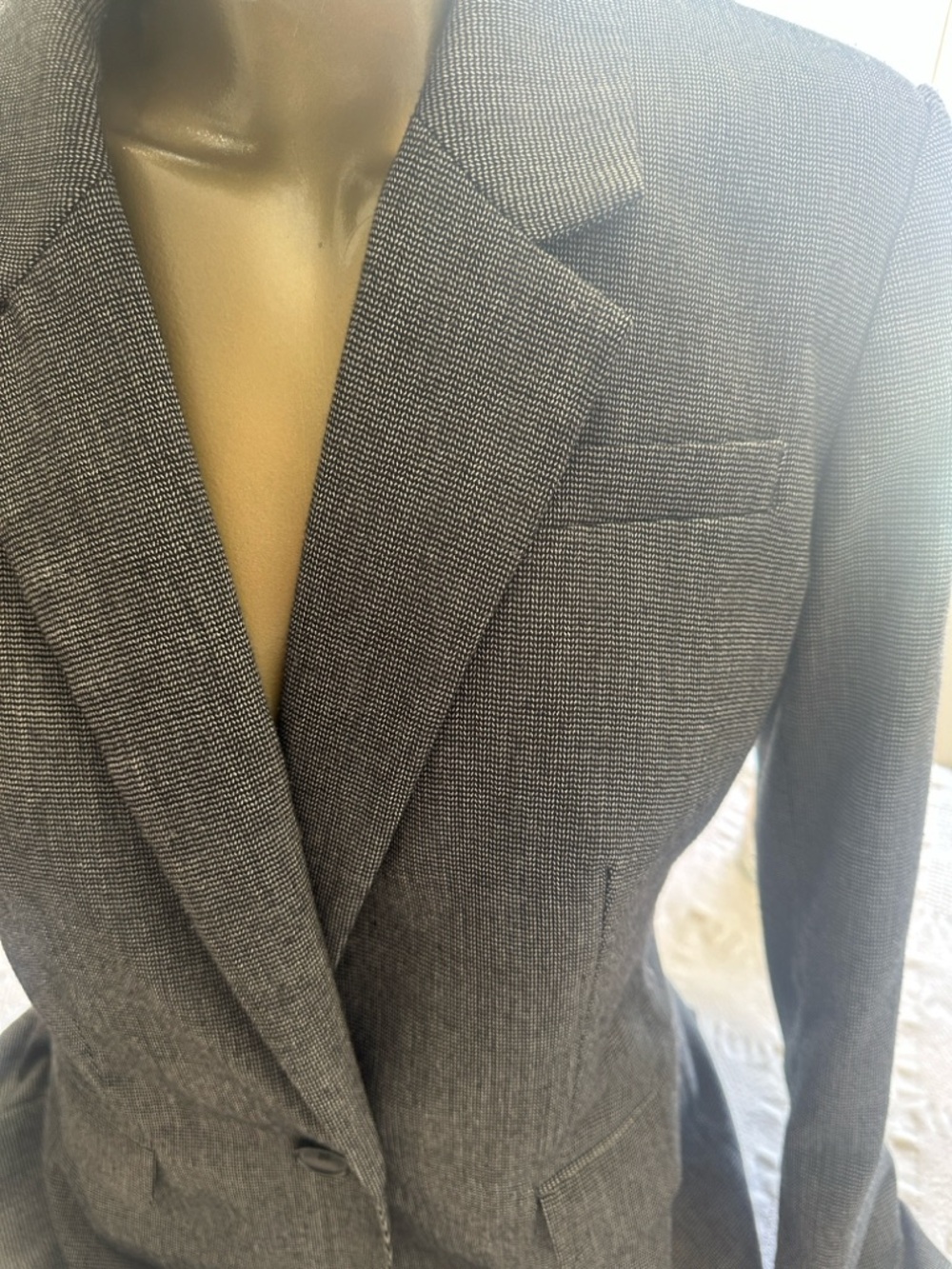 Banana Republic Tan/Gray Blazer